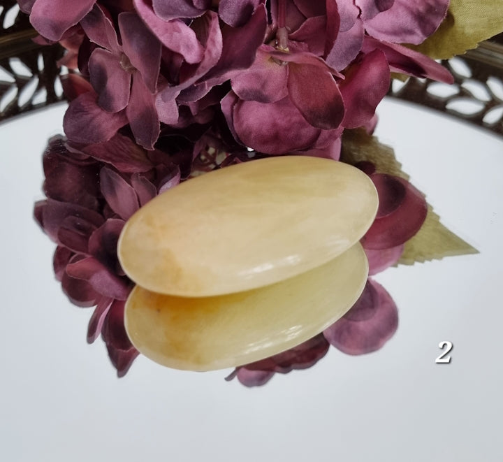Palmstone av Citronkalcit, 02
