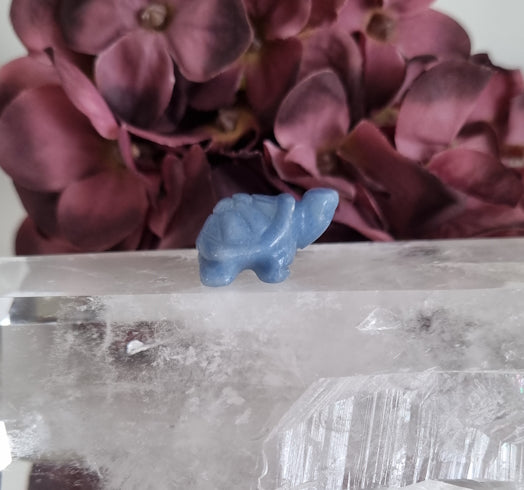 Mini Sköldpadda av Blå Aventurin