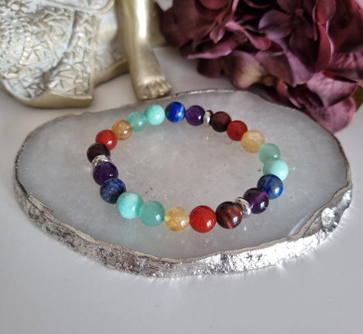 Chakra armband, 8mm