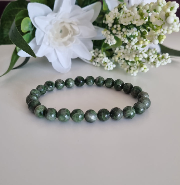 Armband Diopsid, 8mm