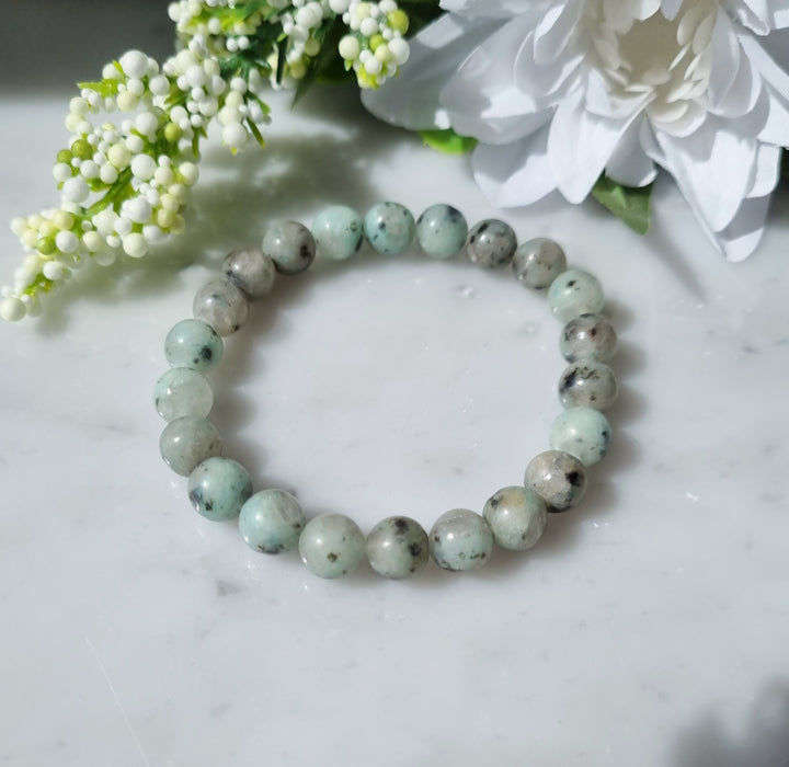 Armband Kiwi Jaspis, 8mm