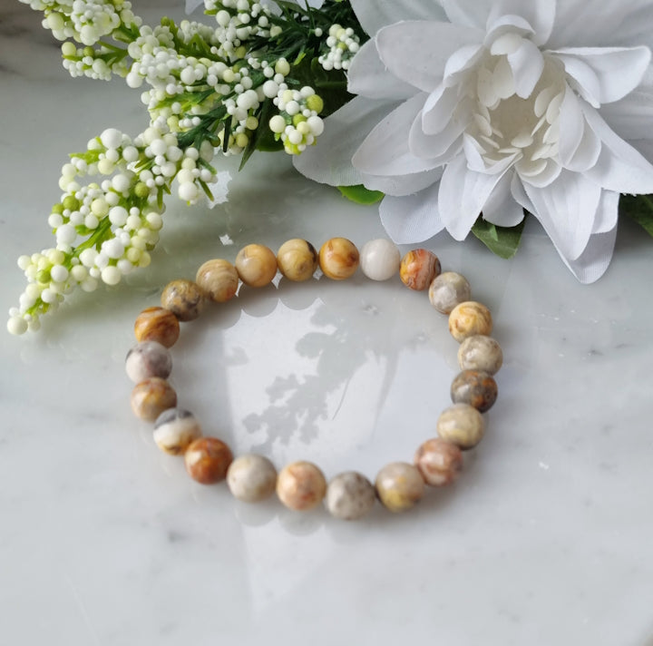Armband Crazy Agat, 8mm