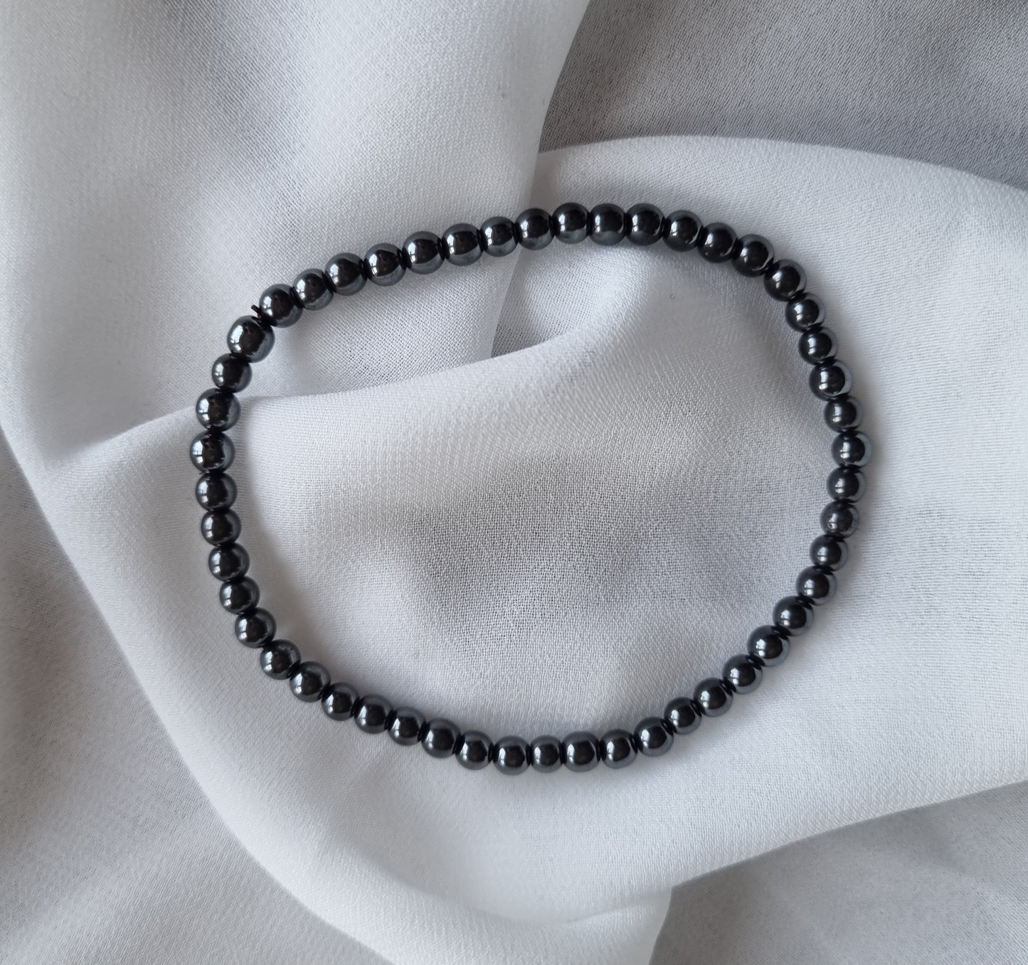Armband Hematit 4mm