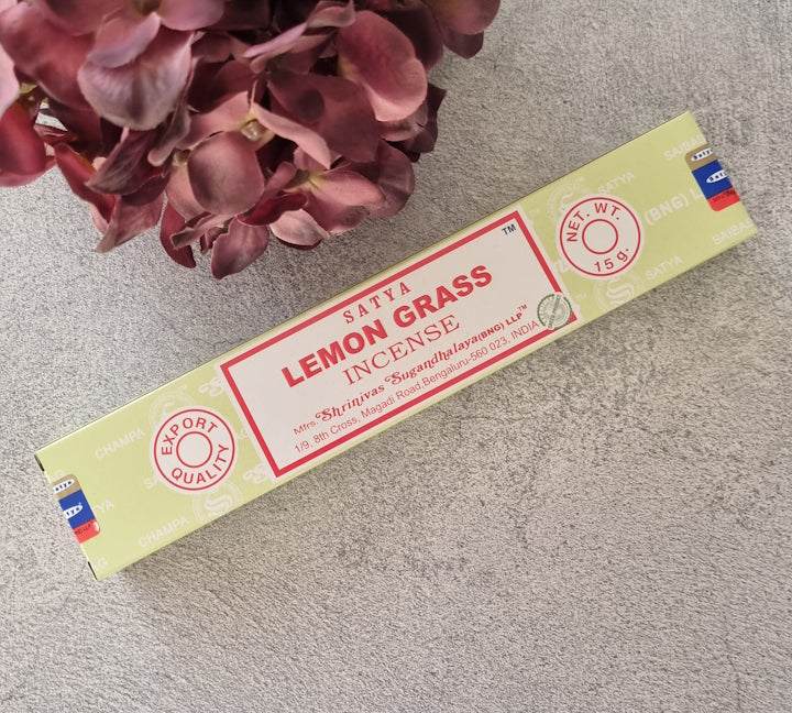 Citrongräs/lemongrass Satya, Rökelsepinnar