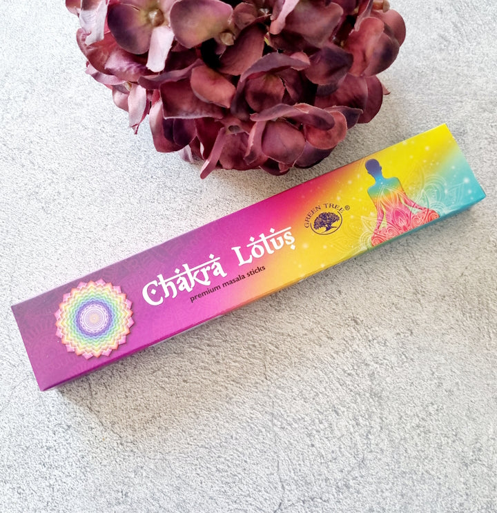 Chakra lotus, Rökelsepinnar