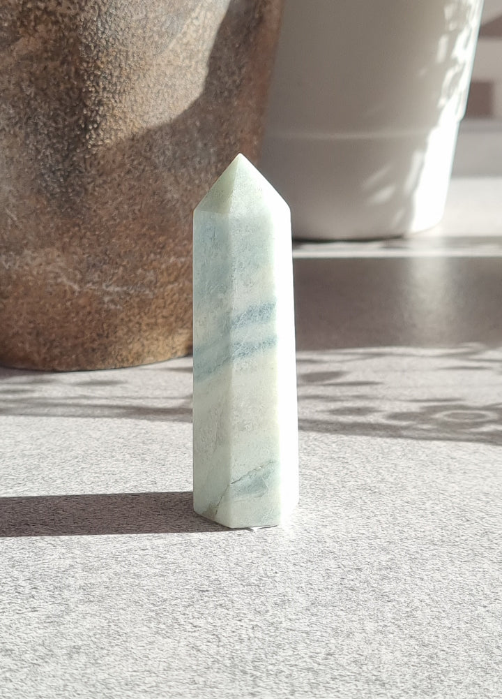 Blå Aragonit, spets