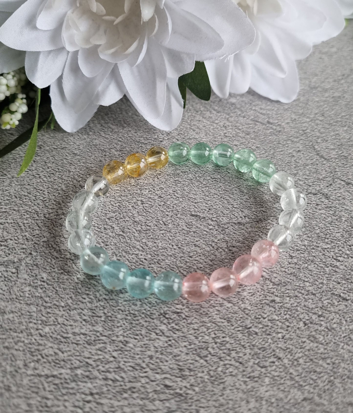 Armband Mixad Topas,