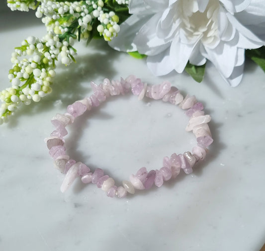 Armband Kunzit, Chips
