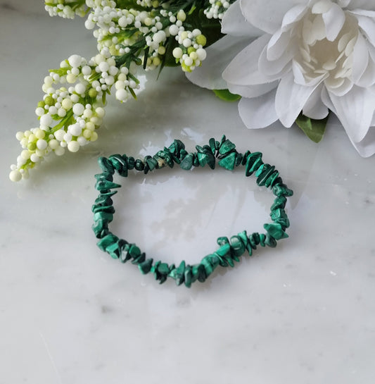 Armband Malakit, Chips