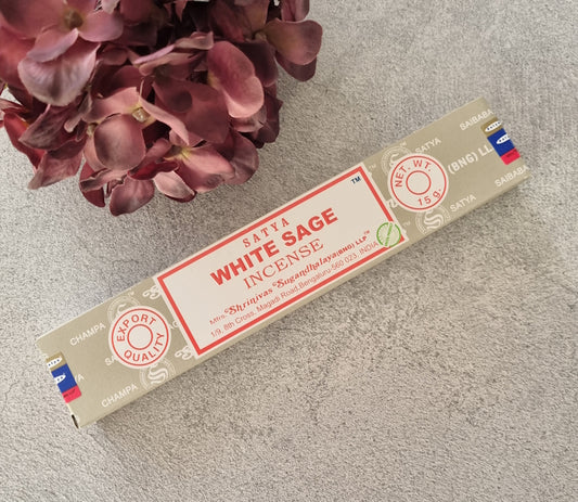 Vit salvia/ White sage Satya, Rökelsepinnar