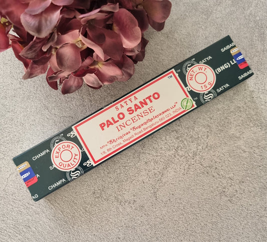 Palo santo Satya, Rökelsepinnar