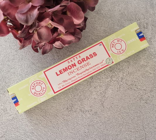 Citrongräs/lemongrass Satya, Rökelsepinnar
