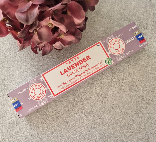 Lavendel Satya, Rökelsepinnar