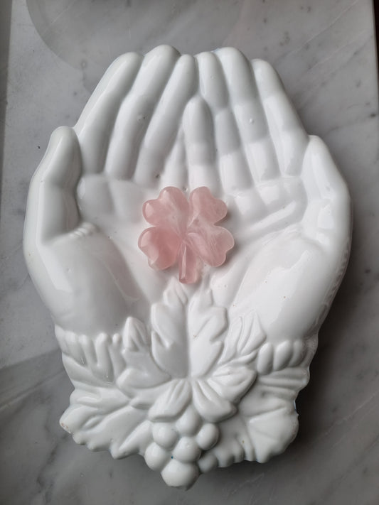 Fyrklöver av Rosenkvarts