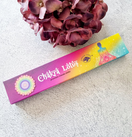 Chakra lotus, Rökelsepinnar