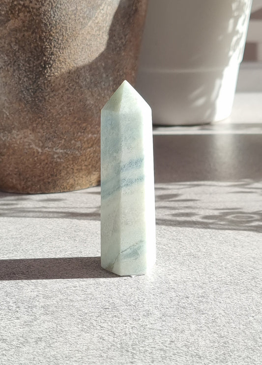 Blå Aragonit, spets