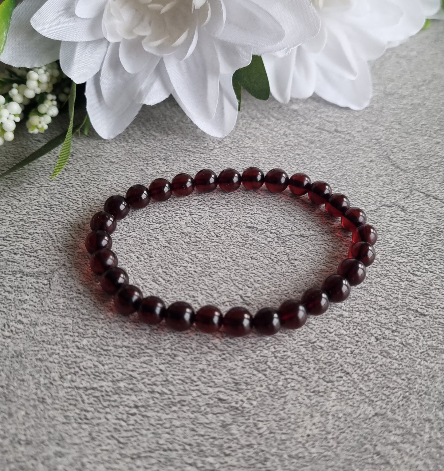 Armband Bärnsten, 5-6mm