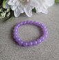 Armband Lila Calcedon, 8mm